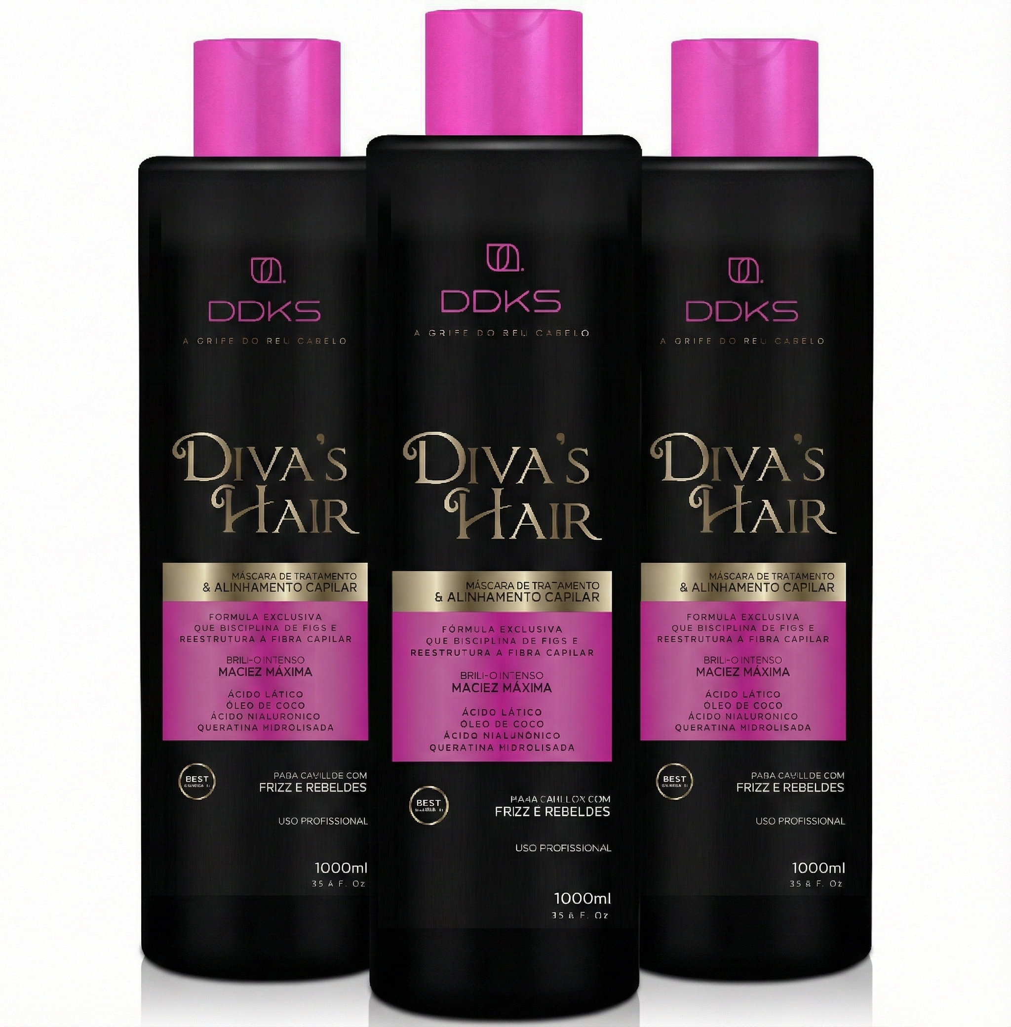Kit 3 Progressivas Diva’s Hair