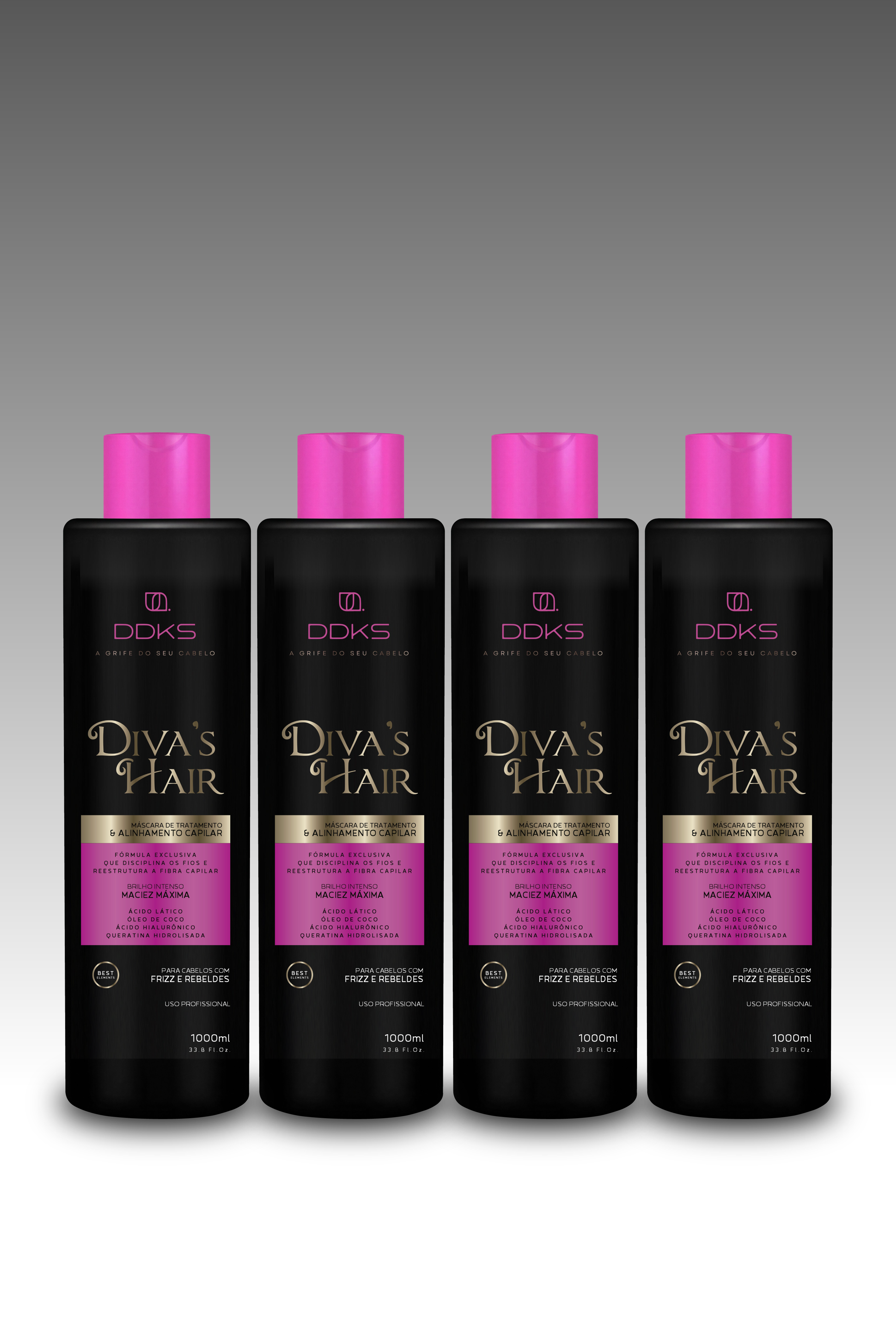 Kit 4 Progressivas Diva's Hair
